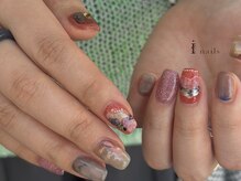 アイネイルズ 吉祥寺店(I nails)/初秋テラコッタモードネイル