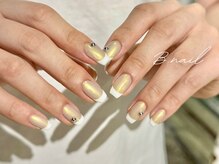 ビーネイル 名古屋志賀本通(B.nail)/バイカラーフレンチ/ニュアンス