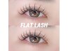 【韓国アイドル風束感まつ毛に】フラットラッシュ100本¥5000→¥4000