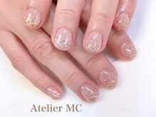 アトリエ エムシー 新富町(Atelier MC)/オフィスにぴったりラメグラ