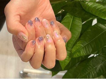 偏光ニュアンスネイル