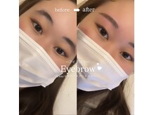 リノ セカンド(Lino second)/眉wax＋間引き/カット/メイク