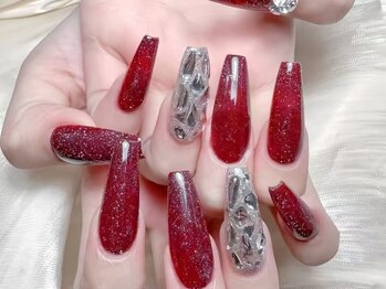 シーアンドビーネイル(C&B Nail)/ストーン埋め尽くし