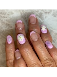 SNOWデザイン　ネイル　6280円