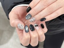 コム 草加マルイ店(com by neolive)/ツイードネイル 担当加戸