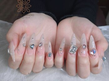 ゼン ネイル デザイン 池袋(ZEN NAIL DESIGN)/長さだしやり放題×つけ放題