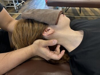 沖 野上鍼灸整骨院の写真/【リンパケアでガチガチに固まった首肩肩甲骨周りに!】ストレートネック改善や小顔効果も★