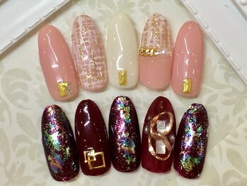 ティーエヌ 本厚木店/秋ネイル☆6500円税抜