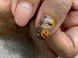 ハロウィンネイル