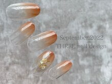 スリー(THREE)/September 2022/nail design