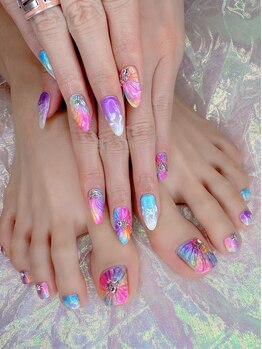 リッツネイル(RitsNail)/夏ネイル
