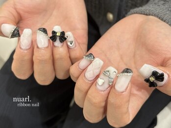 ヌアール(nuarl.)/バレンタインネイル