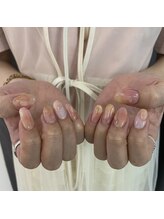 エラン(ELAN)/桃ネイル　byYUKA