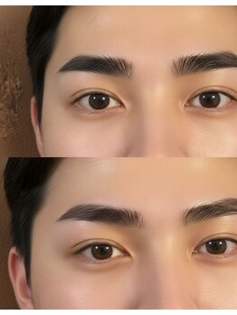 ユニメン 大阪梅田(UNI.MEN)/【梅田】アイブロウ眉毛ワックス