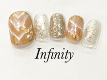 インフィニティ なんば店(Infinity)/【大理石ネイル】