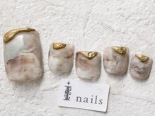 アイネイルズ 渋谷店(I nails)/地層マーブル
