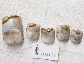 アイネイルズ 渋谷店(I nails)/地層マーブル