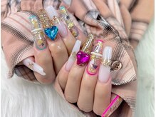 マイネイル 池袋西口(My Nail)/埋め込みデザインスカルプ☆