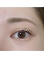 クレセントアイアンドネイル 天神大名店(Crescent Eye&Nail)&nbsp;まつ毛パーマ根元から上げつつ丸みを帯びたデザイン