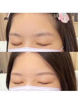 ホワイトアイ 芦屋(WHITE EYE)/◇ストレートアーチ眉◇