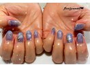 ワンカラー2ポイントnail