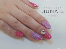 ネイルサロン ジュネイル(NAIL SALON JUNAIL)/ピンク☆