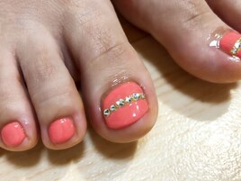 夏色☆フットネイル
