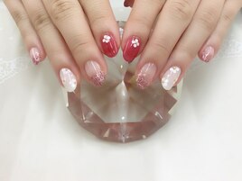 ホロのお花＆ラメグラ