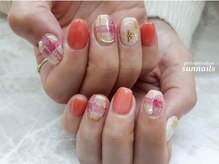 サンネイルズ(sun nails)/6本アート