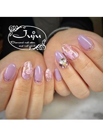 オーナーデザイン　桜ネイル