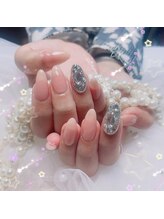 シーシーナナ ネイルサロン(CC NaNa Nail Salon)/埋め尽くし2本