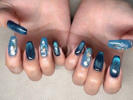 海/夏ネイル/シェルネイル