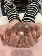 チェリーブロッサム(A CHERRY BLOSSOM)/ワンカラーに先端ゴールドラメ