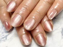 ヘアーアンドネイル ルシア(Hair&Nail Lucia)/左右色替えプルマグネイル！