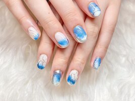 ミラーアートネイル
