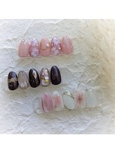 エムズネイル 本店/3月　Ｃサンプル　￥9600