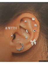トータルビューティーアンドウィズ(total beauty&WITH)/【耳つぼジュエリー】つけ放題