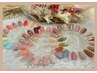  【ジェルネイル/HAND】ちゅるんとワンカラー★ストーン付 ¥4,980