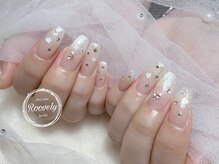 ルブリー(roovely)/ホワイトラメグラデーション