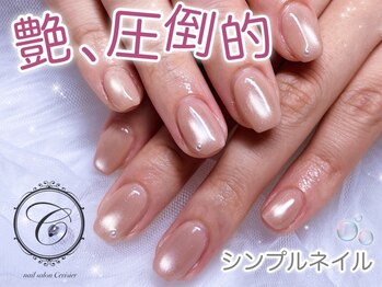 セリシール(Cericier)の写真/【パラジェル×フィルイン導入店】美フォルムに拘ったシンプルネイルをご提供!!"モチ×高技術"で満足度◎