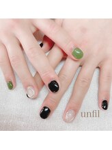 アンフィルルーム(unfil room)/メンズ、ぷっくりネイル！