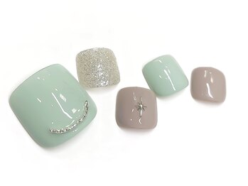 ワンカラーチェンジネイル☆