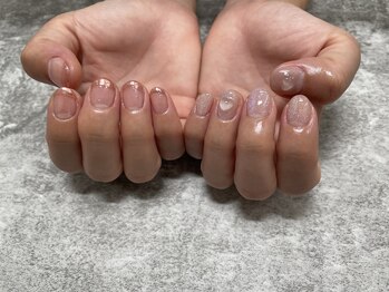 ハンスム 下北沢(Hansum)/左右非対称ネイル