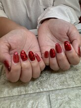 ネイルサロン シェリ(NAIL SALON Cheri)/流行りのハートホロの埋めつくし