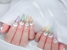 Lien nailsalon【長さだし専門店】パラジェル・フィルイン導入/逆フレンチ｜長さだし