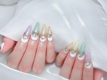 Lien nailsalon【長さだし専門店】パラジェル・フィルイン導入/逆フレンチ｜長さだし