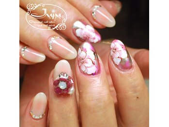 ジュジュ(Juju)/メタリックマーブルフラワー