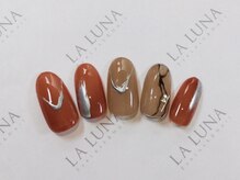 ラルナ ネイルアンドアイラッシュサロン(LA LUNA nail & eyelash salon)/～くすみカラーニュアンス～