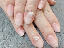 バニーアイズ 博多店(Bunny eyes)/変形フレンチ×パール
