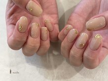アイネイルズ 吉祥寺店(I nails)/シンプルミラーアート